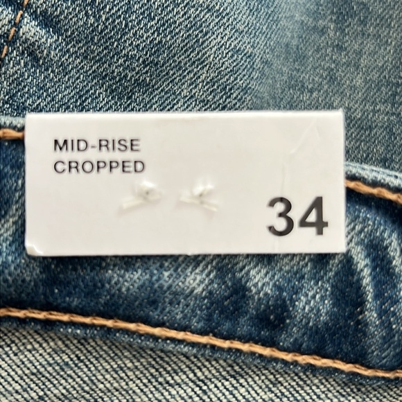 Zara Crop Flare Jeans - Picture 10 of 10